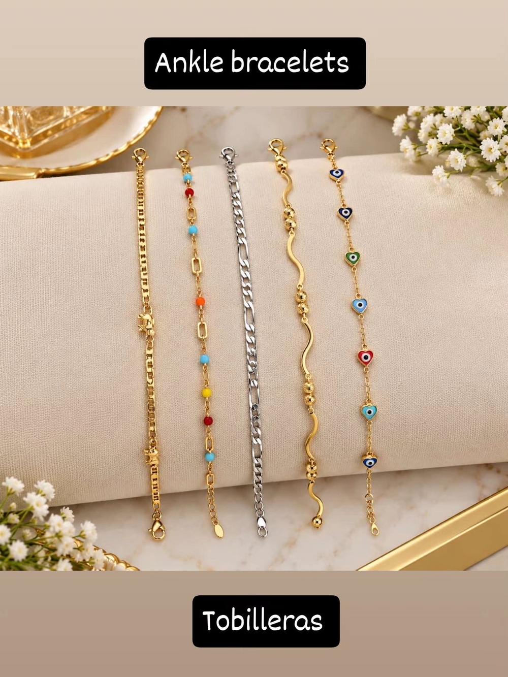 Ankle Braceletes